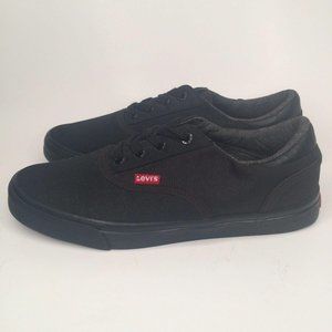 LEVI'S Canvas Shoes Low Top Lace Up Sneakers 8